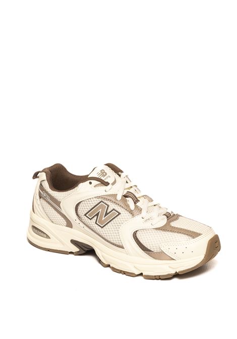 white/brown 530 sneaker NEW BALANCE | 530ASMMESH-WHI/BRW